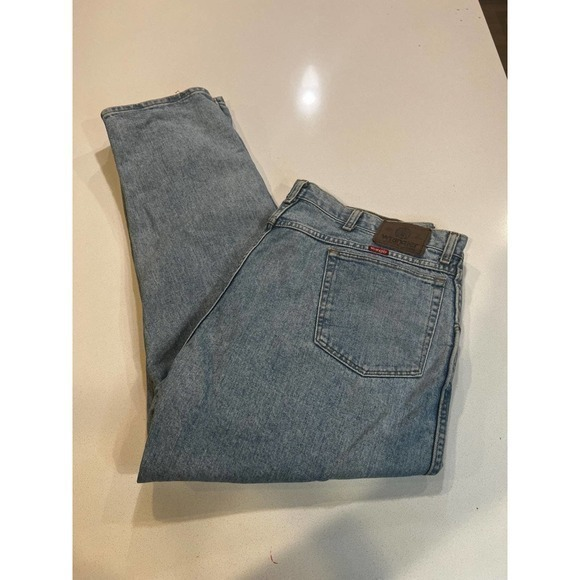 Vintage Wrangler straight leg jeans -‎ Men’s 42-30 - Picture 1 of 10